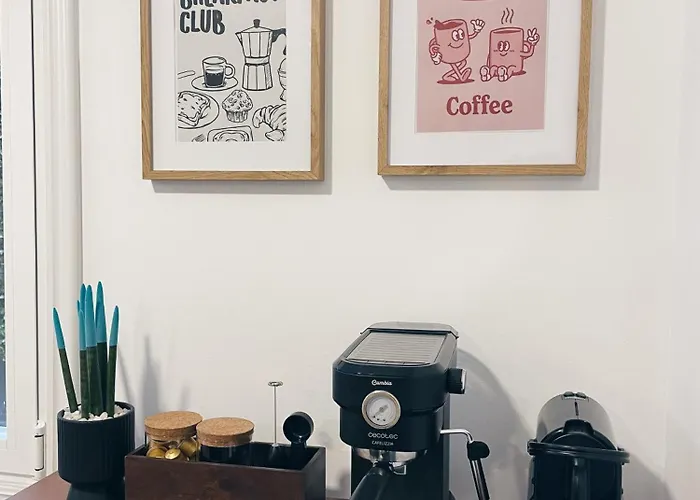 Con Terraza En El Centro De Διαμέρισμα