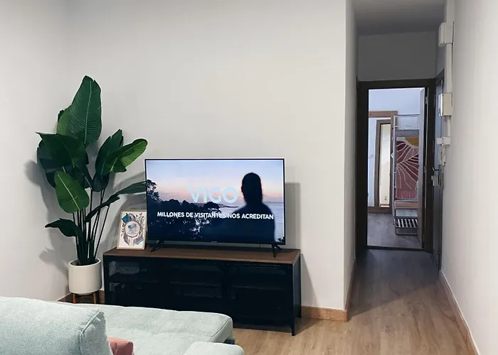 Con Terraza En El Centro De Διαμέρισμα *